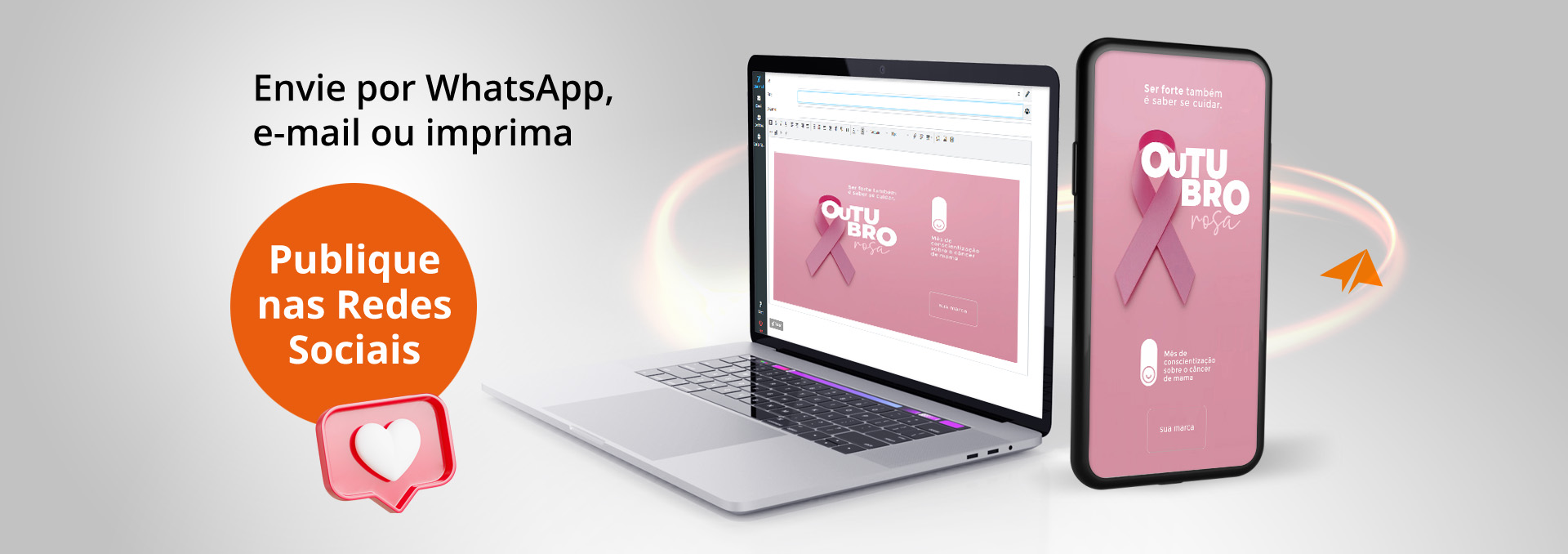 Banner Cartões Empresas Campanhas Prevenção de Saúde para Email, Whatsapp, Redes Sociais ou Imprimir