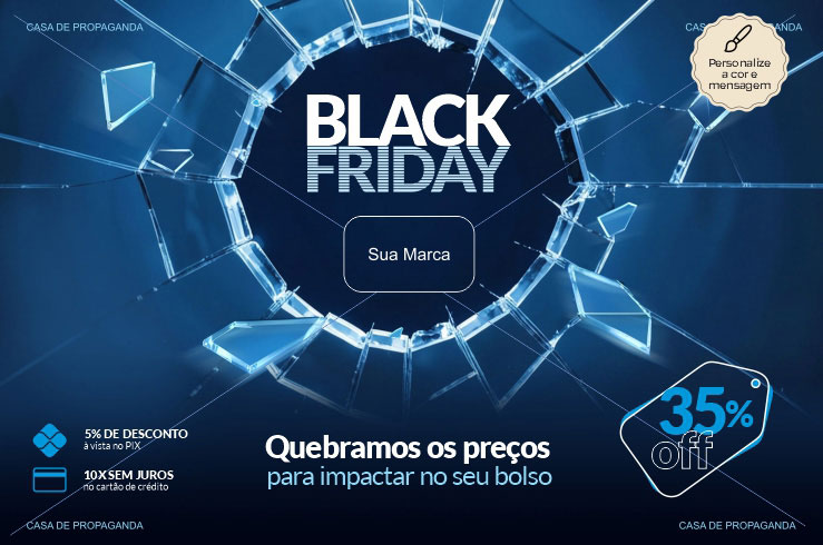 Arte Promocional Black Friday Impacto