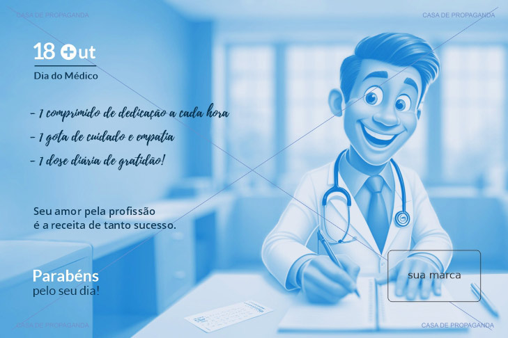 Homenagem Dia do Médico Dedicação