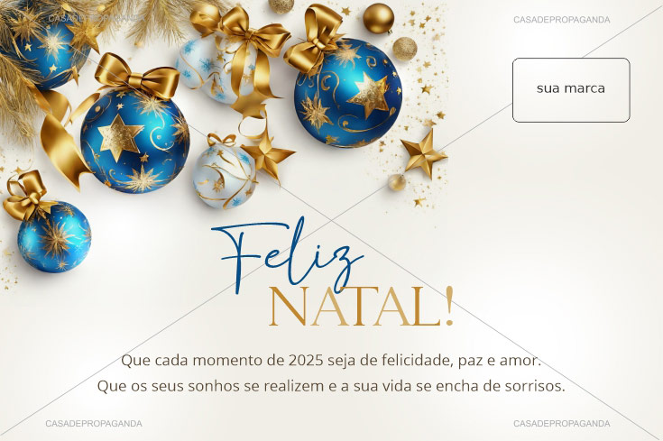 Cartão Natal Decoração