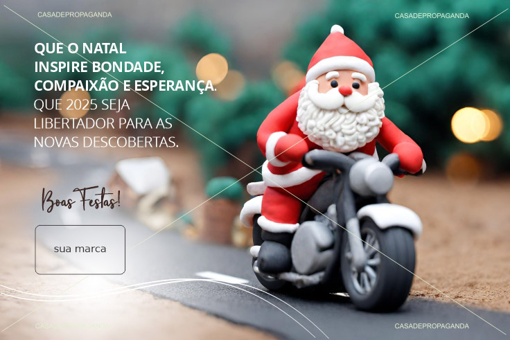 Cartão Natal Liberdade