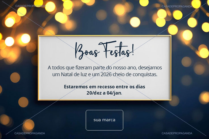 Cartão de Natal Light