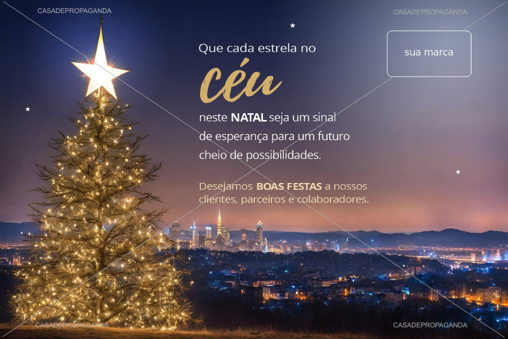 Cartão Natal Mirante