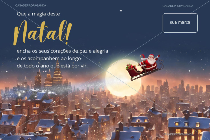 Cartão Natal Noel