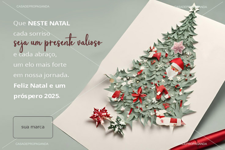 Cartão Natal Surpresa